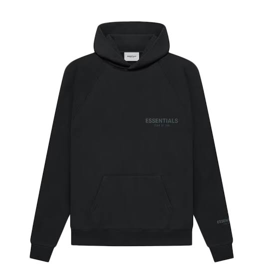 Fear Of God Essentials Classic Hoodies Unisex Black